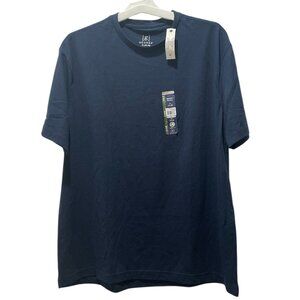 Men's Short Sleeve Crew Neck Tee, Geroge, XL (46-48), Blue, NWT